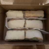 Tofu rice paper rolls  at Saigon Summer in Sydney