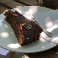 Chocolate-banana-cinnamon-cake :) at filtro in The Hague