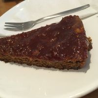 Orange and cardamon cake at filtro in The Hague