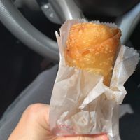 Veggie egg roll! at Dragon Express in Bloomington