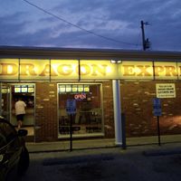 Outside  at Dragon Express in Bloomington
