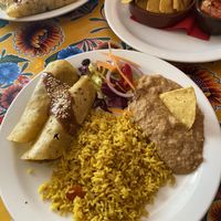 Vegan enchiladas  at Dos Sombreros in Brighton