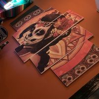 Art at Dos Sombreros in Brighton