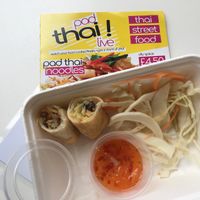 Best spring rolls ever 😍 at Pad Thai Live in Gravesend
