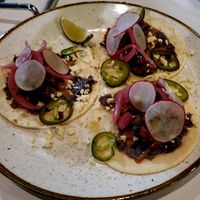 Tacos at Bistro Tendresse in Montreal