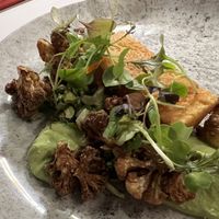 Cauliflower (the polenta looking part is also cauliflower )  at Bistro Tendresse in Montreal