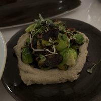 Brussels sprouts   at Bistro Tendresse in Montreal