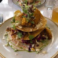 Tostadas at Bistro Tendresse in Montreal