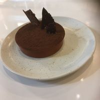 Chocolate tiramisu  at Bistro Tendresse in Montreal