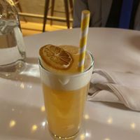 Thé glacé maison  at Bistro Tendresse in Montreal