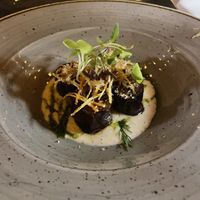 Pétoncle d’aubergine   at Bistro Tendresse in Montreal