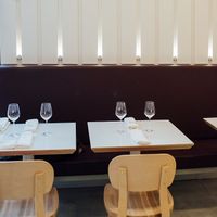 Salle colorée et ambiance unique à MTL. at Bistro Tendresse in Montreal