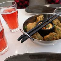 Oh that broccoli ❤️ at Bistro Tendresse in Montreal