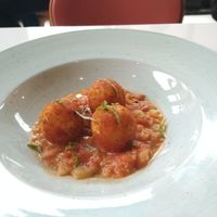 Arranchini at Bistro Tendresse in Montreal