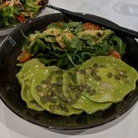 Ravioli at Bistro Tendresse in Montreal