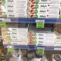 Vegan pizzas at Better Health Store in Ann Arbor