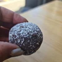 Lamington protein ball at Sadie Black in Albion