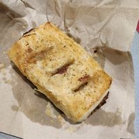 Vegan sausage roll at DUB - Marquette - T1 in Swords