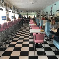 Interior at Stacy's Diner in Koege