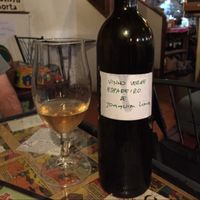 Local biological wine.  at Casa da Horta in Porto