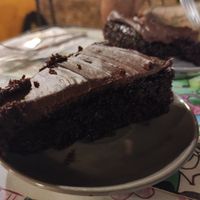 Chocolate cakeee at Casa da Horta in Porto