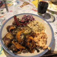 Vegan migas  at Casa da Horta in Porto