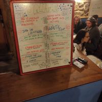 Menu at Casa da Horta in Porto