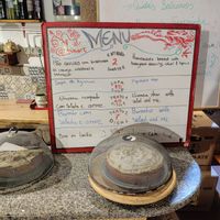 Menu of the day at Casa da Horta in Porto