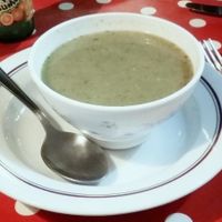 Broccoli soup at Casa da Horta in Porto