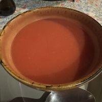 Beet  soup   at Casa da Horta in Porto