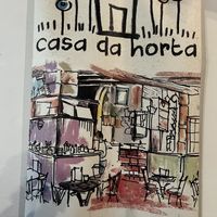 Entrance  at Casa da Horta in Porto