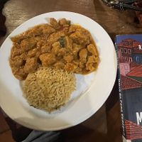 African stew yumyyy  at Casa da Horta in Porto