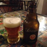 Sovina beer 'Amber'- a must try! at Casa da Horta in Porto
