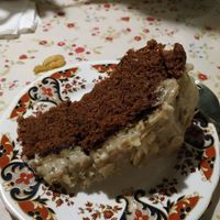 Tarta de algarroba at Casa da Horta in Porto