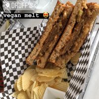 The Vegan Melt Sandwich  at Druff's in Springfield