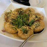 Sev Poori at Veg N Chaat Cuisine in Fremont