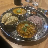 The vegan platter   at Four Friends in Congleton