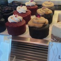 Red velvet cake at The Loft in Melbourne