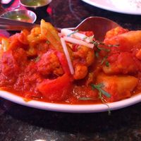 Aloo Gobi (vegan) at Cardamom in Ann Arbor