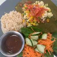 Enchiladas poblanas at Juicery Plus - E Main St in El Paso