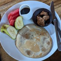 Pancake at Flowers & Fire in 