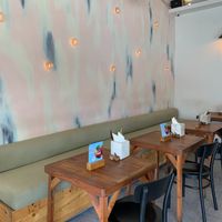 seating at The Common in Canggu