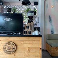 coffee bar at The Common in Canggu