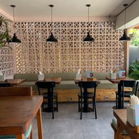 seating at The Common in Canggu