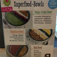 Açai bowls at Coffee Fellows - Alexanderplatz in Berlin