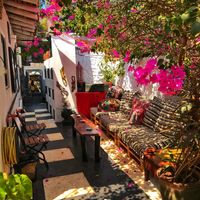 outside area at Soul Booster in Anjuna