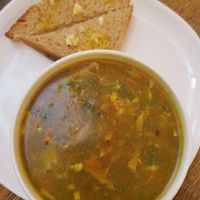 mushroom soup at Soul Booster in Anjuna