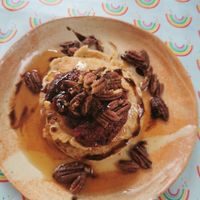 Pean maple pancakes at Wild Thing in Cardiff