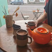 Great hot drink selection at Wild Thing in Cardiff