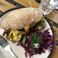 Superb ciabatta at Wild Thing in Cardiff